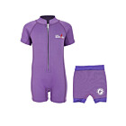 Essentials Baby Swim Kit - Classic Wetsuit + Nappy Shorts (Lilac)