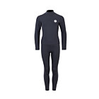 Two Bare Feet Junior Aspect Fleece Lined Zipless Thermal 2.5mm Superstretch Wetsuit Top & Pants Set (Black)