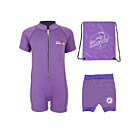 Deluxe Baby Swim Kit - Classic Wetsuit + Nappy Shorts + Bag (Lilac)
