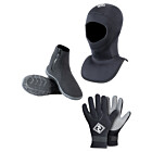 Neoprene Wetsuit Set - Gloves, Boots & Hood Set