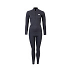 Two Bare Feet Unisex Perspective Half Zip 2.5mm Wetsuit Jacket & Pants Set (Black)