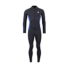 Two Bare Feet Perspective Full Zip 2.5mm Wetsuit Jacket & Pants Set (Black/Blue)