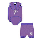 Essentials Baby Swim Kit - Wrap + Nappy Shorts (Lilac)