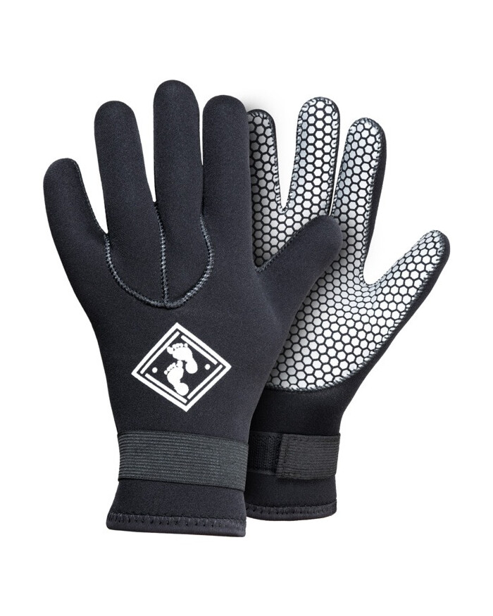 Two Bare Feet Neoprene Gloves 3mm Black