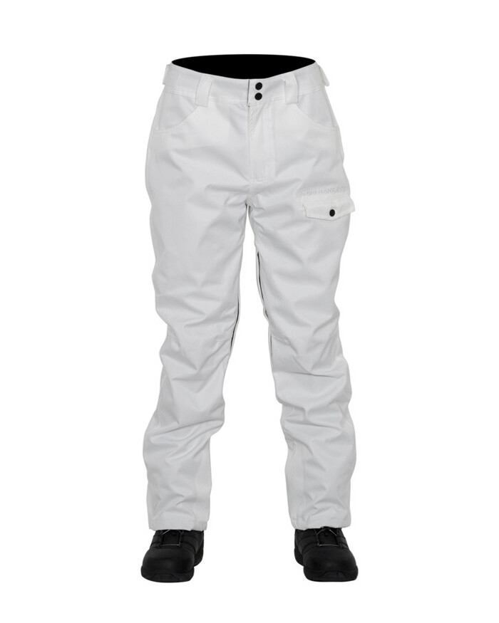 Two Bare Feet Endurance Adults 8K 8K Snow Pant (Total White) - Main Image