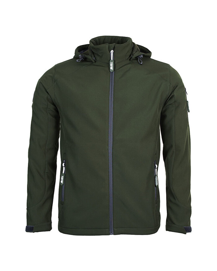 Mens Softshell Waterproof Jacket (Khaki)