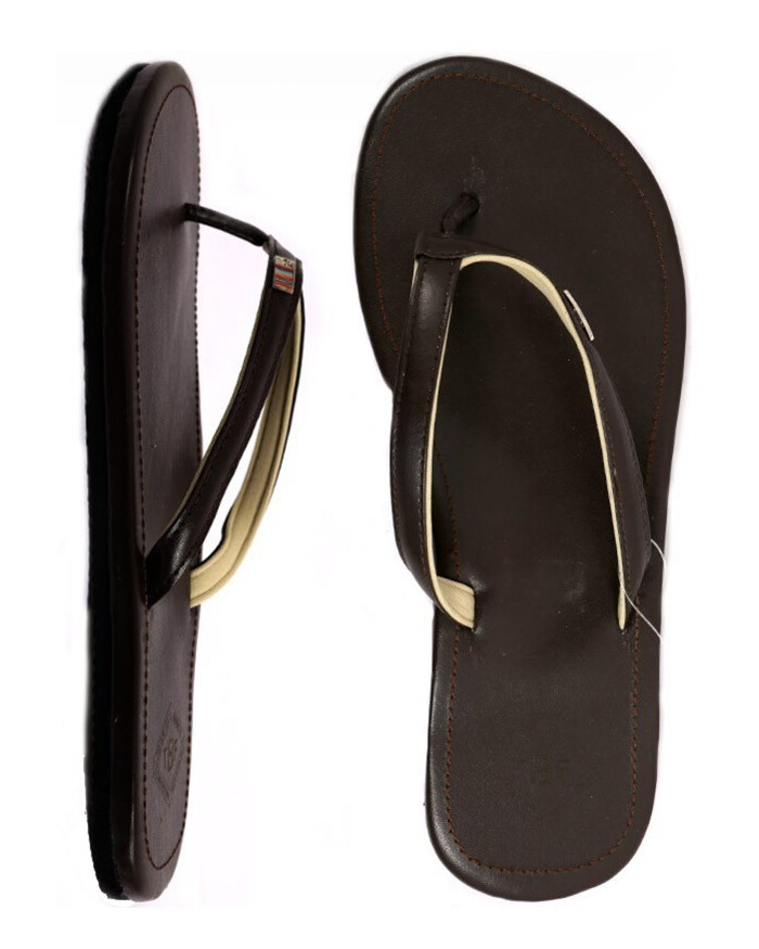 Two Bare Feet Olivia Ladies Sandals (Brown Brown) - Main Image