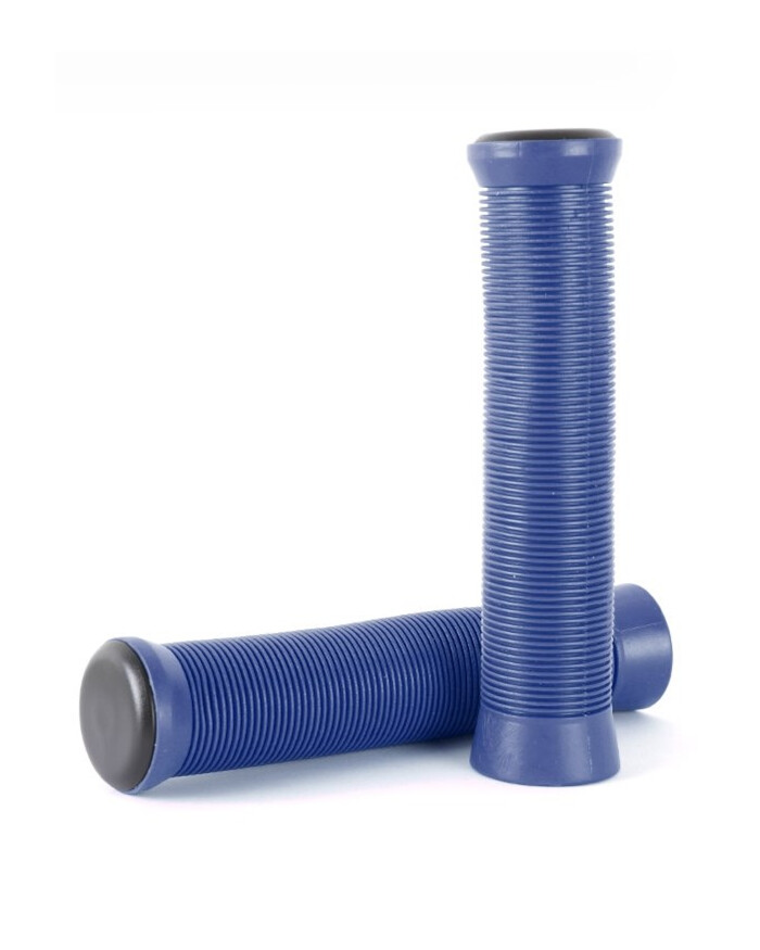 TBF Ultra Series Rubber Handlebar Grips Pair (Blue)