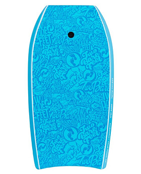 42" Classic Pattern Bodyboard (Aqua)