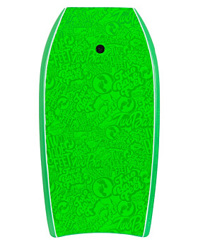 42" Classic Pattern Bodyboard (Green)