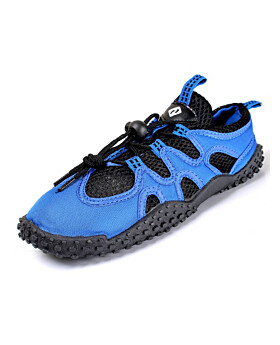 Laced Style Adults Aqua Shoes (Blue)