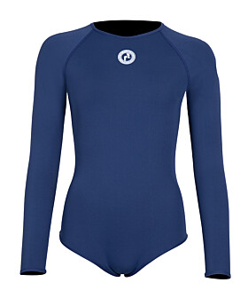 Arabella Womens 2mm One Piece Superstretch Neoprene Surf Suit (Navy)-Small