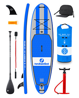 Two Bare Feet Archer (Allround) 10'6" x 33" x 4.75" Inflatable SUP Ultimate Pack (Blue)