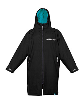 Core Waterproof Changing Robe (Black/Teal)