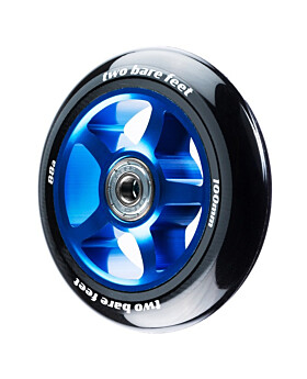TBF Alloy Series Scooter Wheel - 5 Star (Blue Single Wheel)