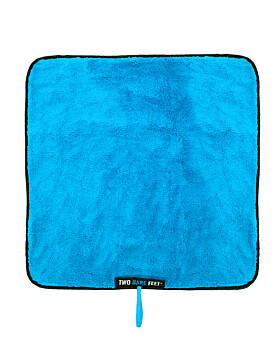 Two Bare Feet Changing Mat (Black/Blue)