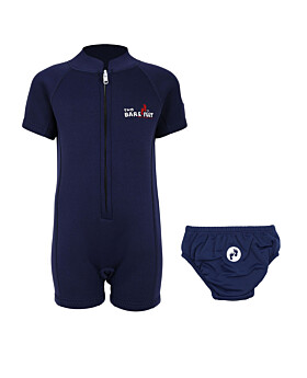 Essentials Baby Swim Kit - Classic Wetsuit + Swim Nappy (Blue)