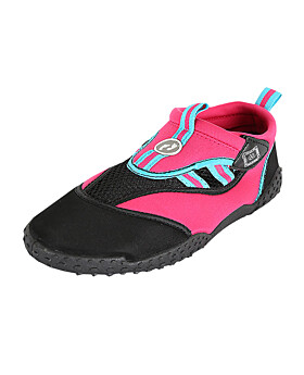 Two Bare Feet Cliff Jump Junior Aqua Shoes (Pink / Aqua)