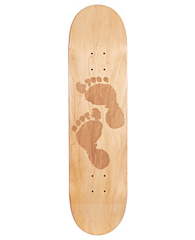 Two Bare Feet 7.75" Laser Logo Canadian Maple Skateboard Deck