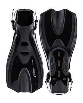 Two Bare Feet Adult Diving Fins (F70 Black)