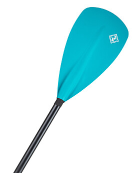 Two Bare Feet 2 Piece Fibreglass Hybrid SUP Paddle (Teal)