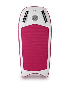 Two Bare Feet Boarding Co. 44" Inflatable Bodyboard - Board Only (Pink)