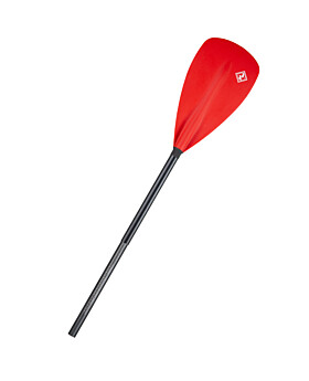 Two Bare Feet Fibreglass Hybrid SUP to Kayak Paddle Conversion - Additional Blade Only (Red)
