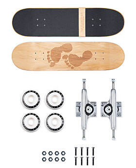 Two Bare Feet Custom Classic Skateboard Complete