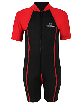 Lycra Arm Children's Wetsuit (Black/Red)