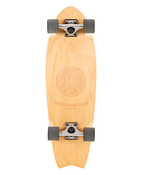 TBF PINTAIL longboard Skateboard 824-46 x 9 Cruiser by two bare feet 