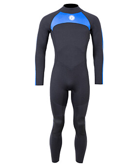 Two Bare Feet Flare 2.5mm Mens Superstretch Full Length Wetsuit (Blue)