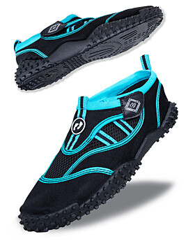 Two Bare Feet Rockpool Junior Aqua Shoes (Aqua)