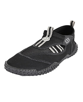 Two Bare Feet Rockpool Junior Aqua Shoes (Black)