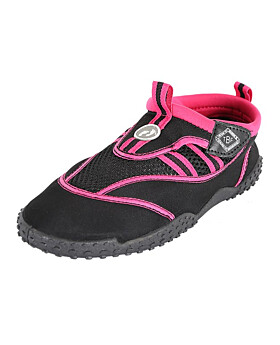 Two Bare Feet Rockpool Junior Aqua Shoes (Pink)