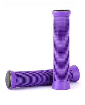 TBF Ultra Series Rubber Handlebar Grips Pair (Purple)