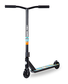 Two Bare Feet Wedge Stunt Scooter (Black)