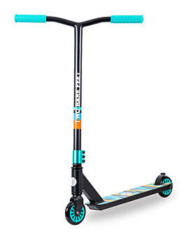 Two Bare Feet Wedge Stunt Scooter (Black/Mint)