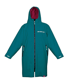 Core Waterproof Changing Robe (Sea Green/Raspberry)