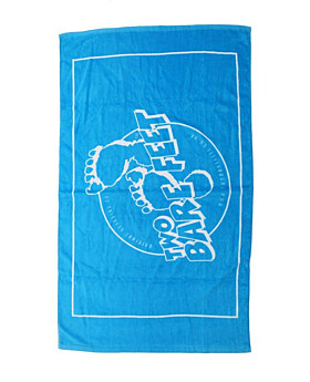 Two Bare Feet Classic Logo Junior Swim Towel (Aqua)