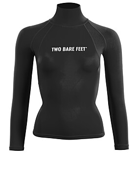 Two Bare Feet Unisex Long Sleeve Rash Vest (Black)
