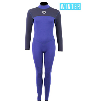 Two Bare Feet Thunderclap 5/4mm Womens Winter Wetsuit (Navy)
