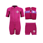 Essentials Baby Swim Kit - Aquatica Wetsuit + Nappy Shorts + Swim Vest (Raspberry)