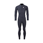 Two Bare Feet Mens Heritage Half Zip 3mm Wetsuit Jacket & Pants Set (Black)