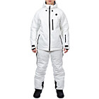 Two Bare Feet All-in-One Rift Snow Pants & Jacket Set (White/ White)