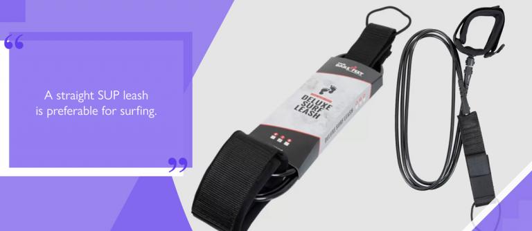 Straight SUP leash for surfing