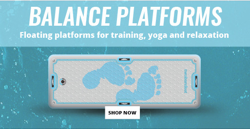 Inflatable Yoga Balance Platform SUPs at Two Bare Feet