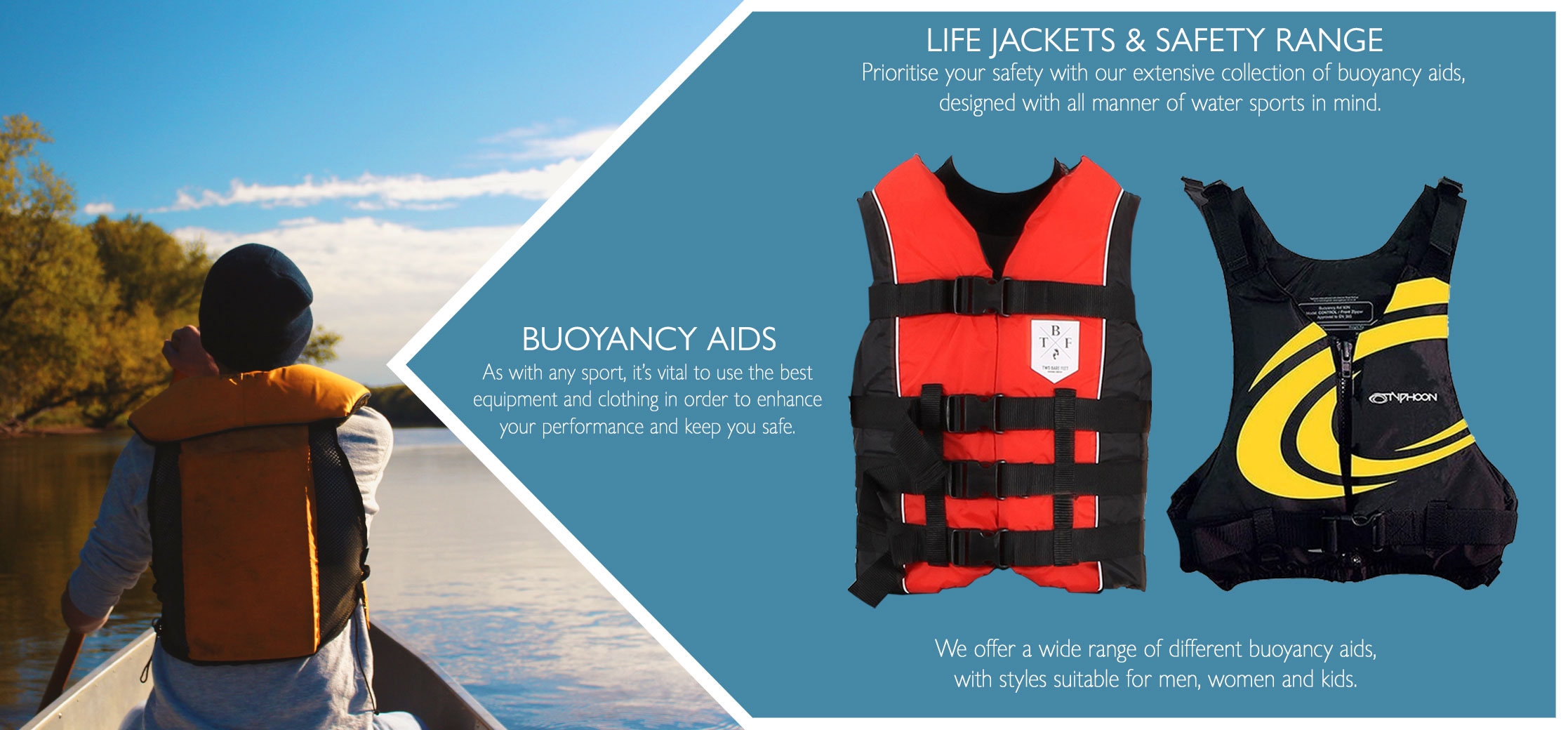 Life jackets and safety information