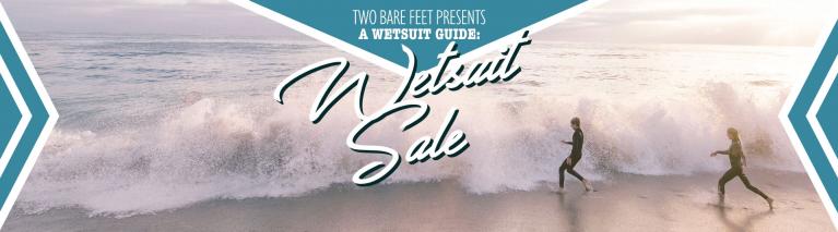 Wetsuit sale banner