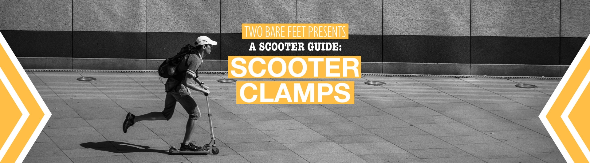Scooter clamp banner