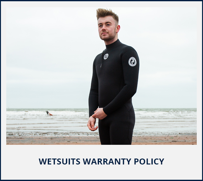 Wetsuits Warranty Policy